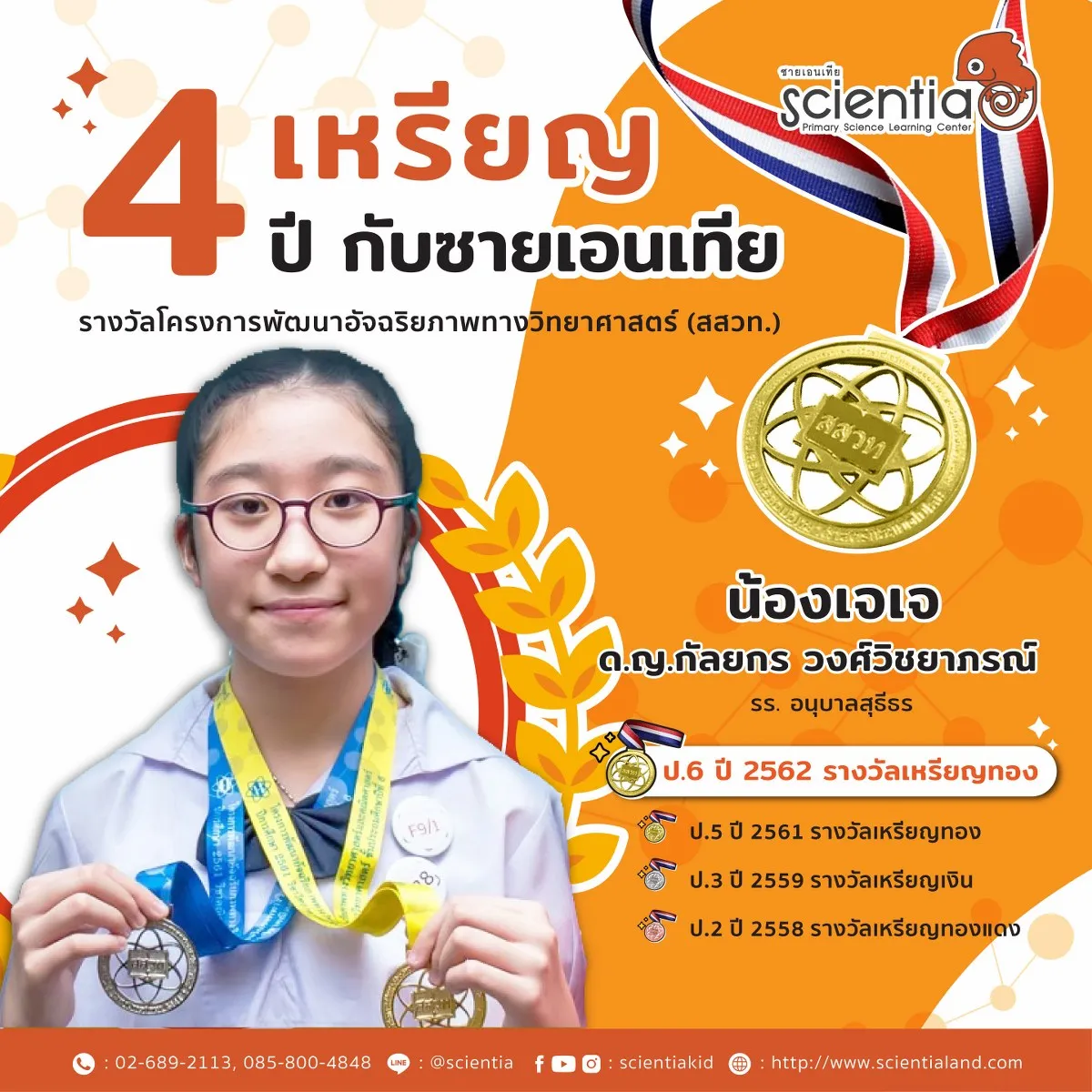 ติววิทยาศาสตร์ เรื่องราวความสำเร็จ