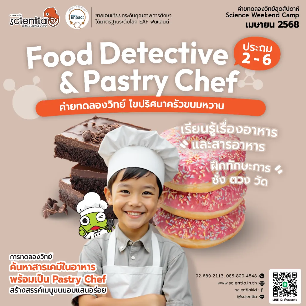 ค่ายวิทย์ Science ประถมต้น | Scientia