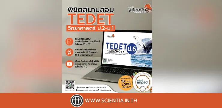 เตรียมสอบ TEDET 2569 ยังไงให้ได้คะแนนสูง